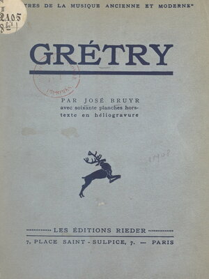 cover image of Grétry